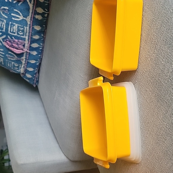 Vintage Tupperware Square Away Lunch Set - Picture 2 of 8